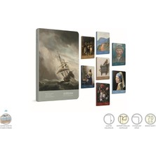  art master ıp dikişli sert kapak not defteri a5 120 yaprak kareli (4 lü paket) 5537