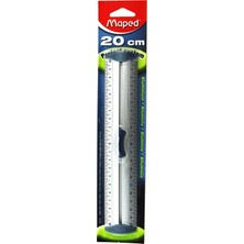 Maped Alüminyum Çift Desimetre Cetvel 20Cm 3154141201202