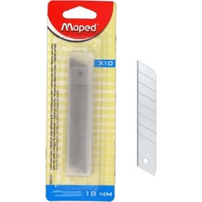 Maped Maket Bıçağı Yedeği 18Mm Büyük Boy (10 Lu Paket) 3154146407210