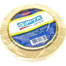  gıpta kağıt maskeleme bandı (krepe bantı) 12mm x 40 mt (12 li paket) f2605