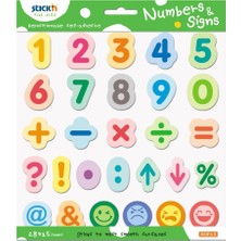  hopax stickn sayılar seti sayıları öğrenmek ıçin kendinden yapışkanlı defter 230x20x28cm x15 yp.