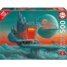 Educa Puzzle 500 Parça Plus Ateş ve Buz Gezegeni 20236