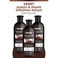 Tresan Kafein Peptit Dökülme Karşıtı Şampuan 300 ml 3 Adet