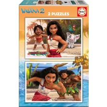 Educa Çocuk Puzzle 2X100 Parça Vaiana 2 20103