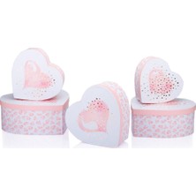 Gıpta Valentines Day Grata Kalp 10 Lu Hediye Kutusu Seti BX0694