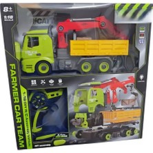 Flamex Işıklı Uzaktan Kumandalı Sök Tak Vinçli Kamyon