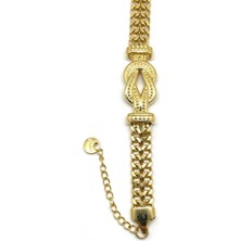 Stainlees Steel Halat Figürlü Geniş Zincir Bileklik