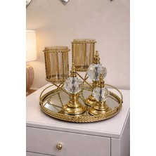 Maviessa Gold 6 Parça Tepsi Set