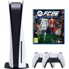 Sony Playstation 5 Ithalatçı Garantili + 2.dualsense +Fc 26