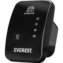 Everest Ewr-N300 2.4Ghz 300Mbps 1Xwan-Lan Dahili Antenli Repeater+Ap Kablosuz Menzil Genişletici