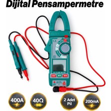 Nzb Profesyonel Dijital Pensampermetre Pilli Ac Dc Akım Ölçer Multimetre Pens Tipi Ölçüm Cihazı Kullanım