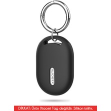 Nezih Case Xiaomi Tag Takip Cihazı Uyumlu Çizilmelere Darbeler Dayanıklı Askı Tokalı Silikon Koruyucu Kılıf