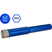 Master 530933 Altıgen Saplı Granit Mermer Delme Panç 12 mm