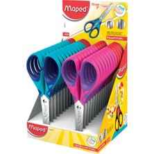 Maped Essentials 13Cm Soft Simetrik Makas 24'lü Paket Renkli Ergonomik Kullanım İçin 3154144644129