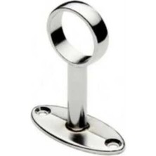 Volkan Yuvarlak Ayaklı Açık Flanş Krom V214A