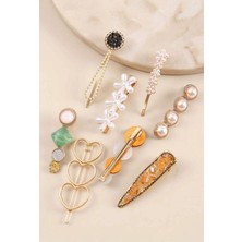 Efela Dünyası Inci Papatya Karışık Model 8 Li Toka