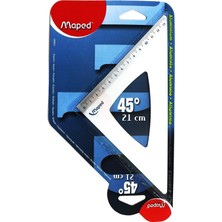 Maped Alüminyum Gönye Hipotenüs 21 cm 45 Derece 3154141204210