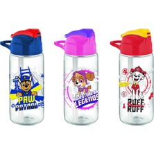 Gıpta Paw Patrol Pipetli Tritan Matara (Suluk) 500 Cc (Karışık Renk 1 Adet) K222042