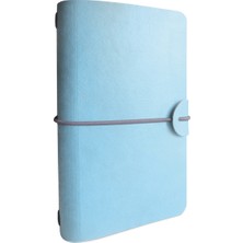  gıpta trio a6 3 bölümlü deri kapak defter 144 yaprak çizgili + kareli + noktalı 4134