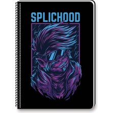 Keskin Color Rebel A4 60 Yaprak Çizgili Pp Kapak Spiralli Defter 60 Gram (4 Lü Paket)