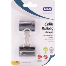  kartelada omega kartelada metal kıskaç 41mm 2 li