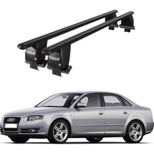 Today Auto Royal Audi A4 (2004 - 2007) Uyumlu Siyah Kilitli Ara Atkı Port Bagaj Tavan Barı