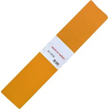  gıpta renkli krapon kağıdı 50cm x 2mt turuncu (10 lu paket) 9128