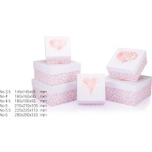 Gıpta Valentines Day Grata Kareli 6 Lı Hediye Kutusu Seti BX0717