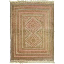 Kilim Co. El Dokuma Vintage Afgan Muşvani Kilim 86X114 cm (0.98 M²)