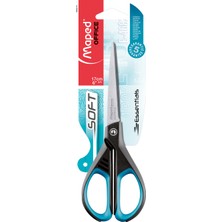 Maped Essentials Soft Yumuşak Scissors Makas 17 Cm Blister 468210