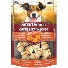 Smart Bones Tatlı Patatesli Küçük Irklar Için Düğümlü Köpek Ödül Kemiği (8li) 128GR
