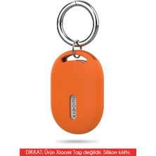 Nezih Case Xiaomi Tag Takip Cihazı Uyumlu Çizilmelere Darbeler Dayanıklı Askı Tokalı Silikon Koruyucu Kılıf