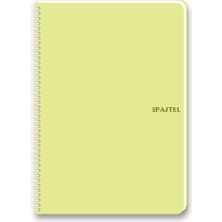 Keskin Color Pastel Note 17X24Cm 80 Yaprak Kareli Pp Kapak Spiralli Defter 60 Gram (6 Lı Paket)