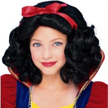 Skygo Ramia Premium | Pamuk Prenses Peruğu Kırmızı Fiyonklu | TG-HB-2026