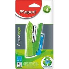Maped Greenlogic Pocket Zımba Makinası No: 10 + 400 Tel (Karışık Renk 1 Adet) 3154143532106