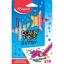  glitter keçeli kalem 10 renk 847110