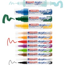 Edding K1299 Hobi - Sanat Kalemi Permanenent Akrilik Boya Kalemi Yaratıcı Set Basic 12 Parça