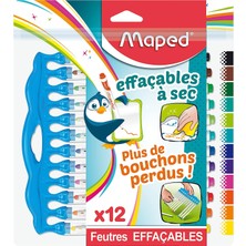Maped Innovation Beyaz Tahta Kalemi 1,5Mm Yuvarlak Uç 12 Renk 741845
