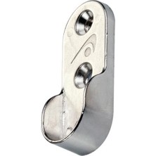 Volkan V207 Oval Askı Flanşı Nikel(Düz) 100 Adet