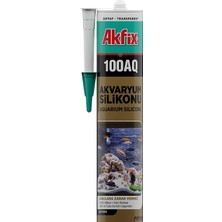 Akvaryum Silikonu 310ML Şeffaf Akfix 100AQ
