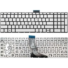 Afila Hp 15-BW036NT (2CL68EA) Notebook Klavyesi, Tuş Takımı (Silver, Gri Tr)
