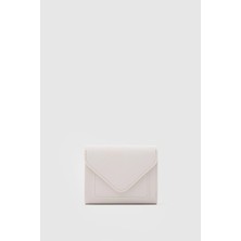 Shule Bags Mysa Medium Zarf Cüzdan Krem