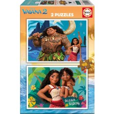 Educa Çocuk Puzzle 2X48 Parça Vaiana 2 20102