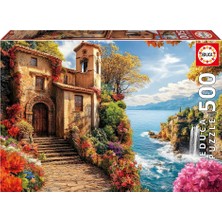 Educa Puzzle 500 Parça Deniz Kenarındaki Villa 20296