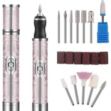 Hediye Bahçesi Şarjlı Manikür Pedikür Tırnak Bakım Seti