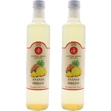 Raya Organik Atatürk Orman Çiftliği Ananas Sirkesi 2’li Set (2 x 500 Ml)