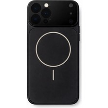 Fenza iPhone 13 Pro Max Uyumlu Kamera Korumalı Magsafe Wireless Şarj Özellikli Full Glass Arka Kapak