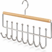 Microcase Çok Amaçlı 360 Derece Dönen Kancalı 16 Başlıklı Metal Elbise ve Şapka Askılığı 1 Adet AL5708