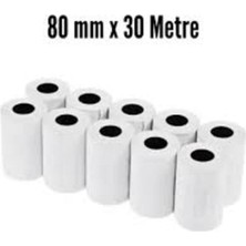 Muhtelif Termal Pos Rulosu 80 mm x 30 mt 10'lu Paket