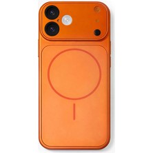 Fenza iPhone 17 Uyumlu Kamera Korumalı Magsafe Wireless Şarj Özellikli Full Glass Arka Kapak